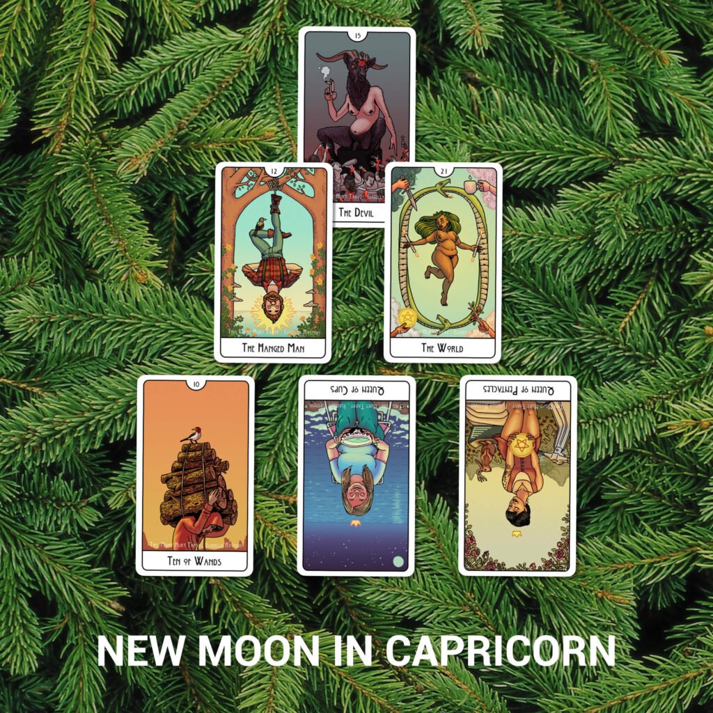New Moon in Capricorn Tarot Reading - Galileo's Mirror Tarot | William ...