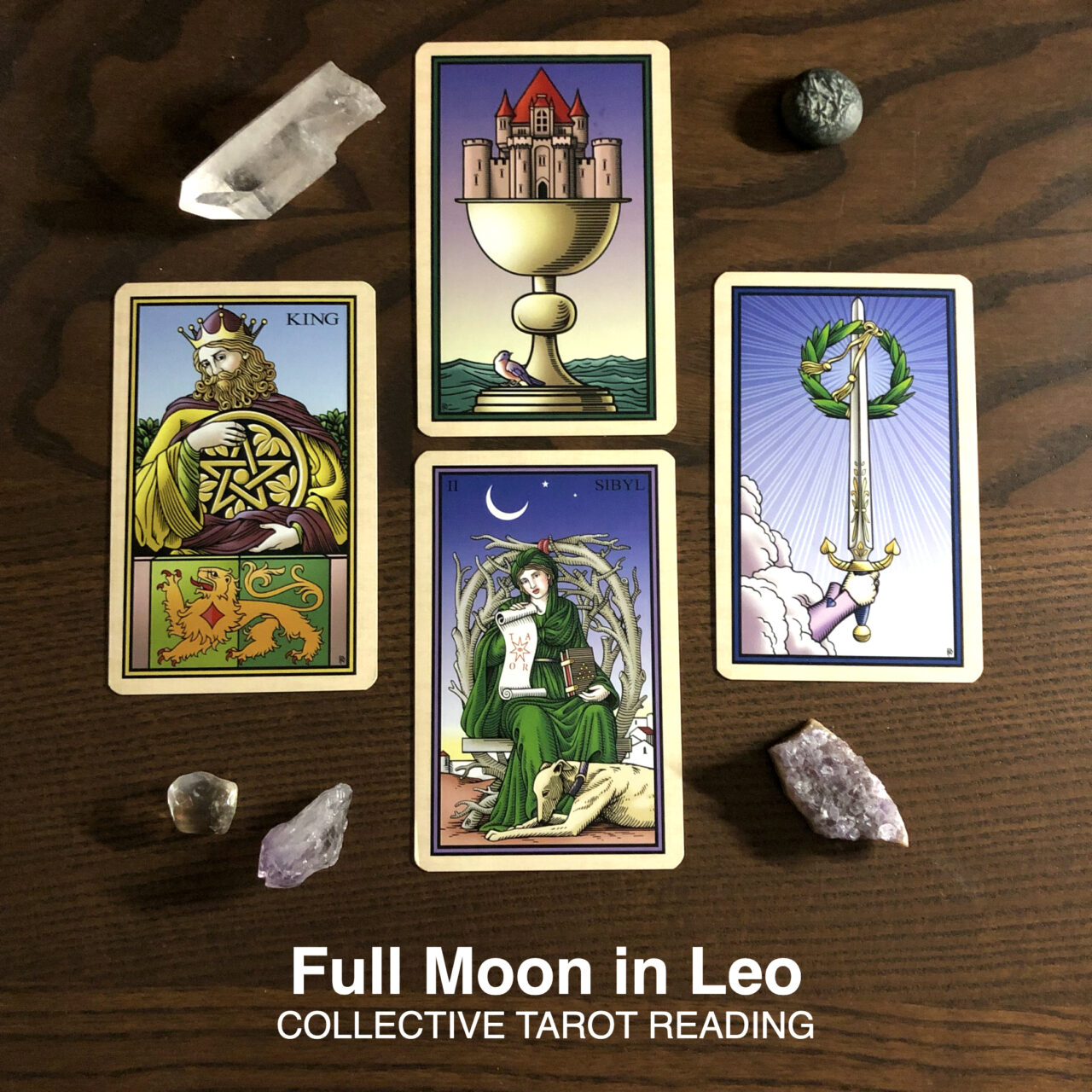 Full Moon in Leo Tarot Reading 2023 Galileo's Mirror Tarot William