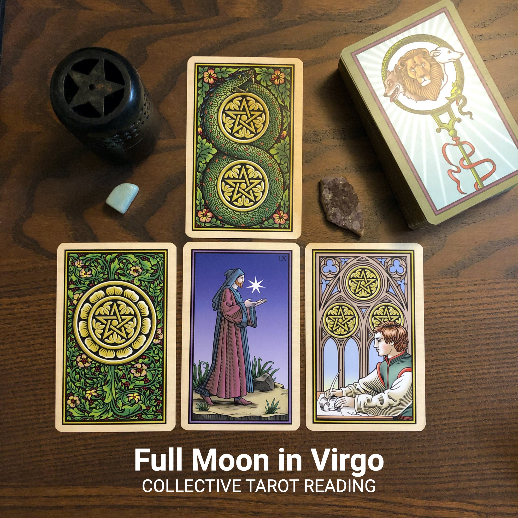 Full Moon in Virgo Tarot Reading 2023