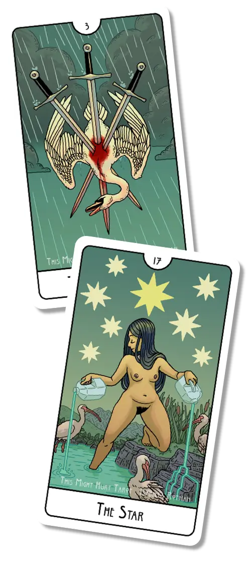 ‎Ace and 8 of Cups: Stay or Go After Infidelity